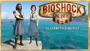 Bioshock Infinite - Elizabeth's Outfit (EVB-CBBE) (Ratty Skirt replacer)