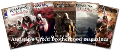 The Unstoppables to Assassin_s Creed Brotherhood cover
