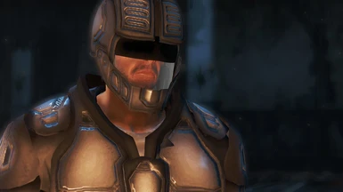 Add one Victus helmet to one Judge Dredd mouth