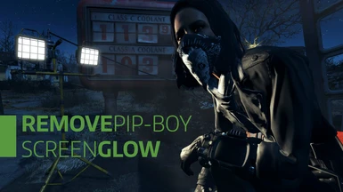 Remove Pip-Boy Screen Glow
