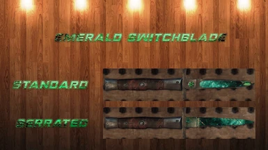 Emerald Switchblade