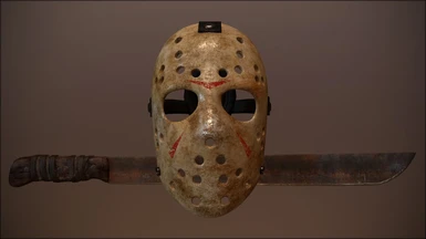 Friday the 13th - Hockey Mask and Machete