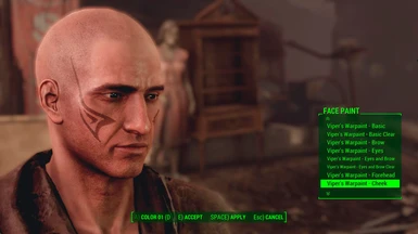 Viper's Warpaint at Fallout 4 Nexus - Mods and community