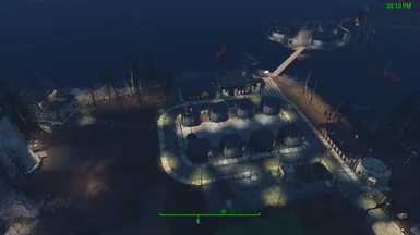Fort Samson at night