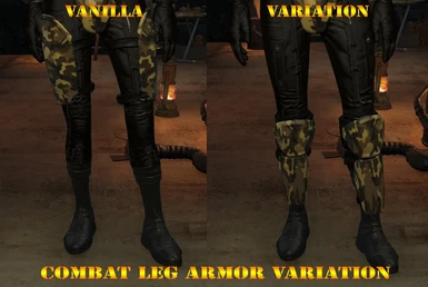 Combat Leg Armor Variation Patch