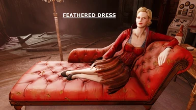 Feathered Dress