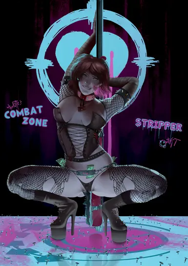 Thekites Combat Zone Stripper Outfit At Fallout 4 Nexus