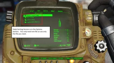Vlads Sorting option available too