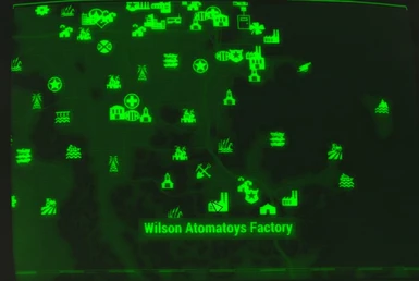 FO4 map Wilson Atomatoys Factory