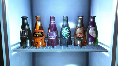 nuka drinks in the fridge 2
