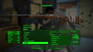 50cal Hunting Rifle