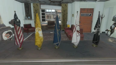 Table flags with Vanilla Flag Textures Reworked