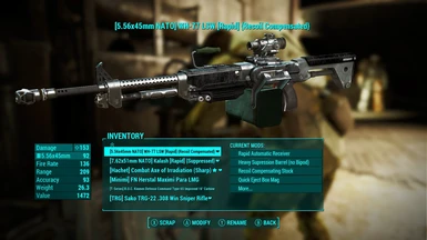 fallout 4 modern firearms tactical edition gun list