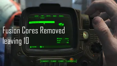 Fusion Cores Removed