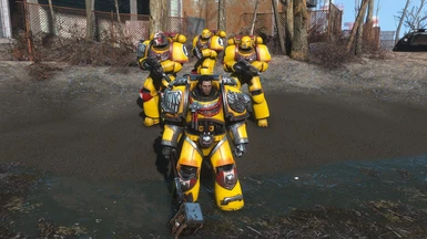 Imperial Fists deployed and ready