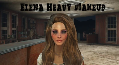 Elena Heavy Makeup