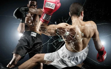 boxing knockout wallpaper 1