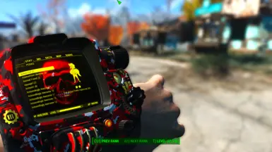 Pip Boy Red Skull  5 