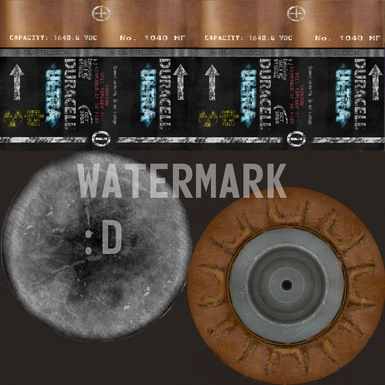 Duracell Texture Example