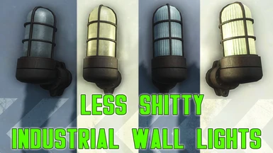 Less shitty industrial wall light PREVIEW