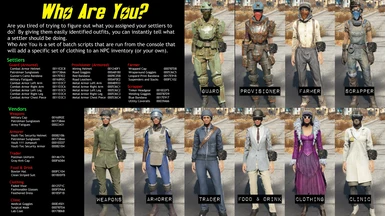 Who Are You - Outfits