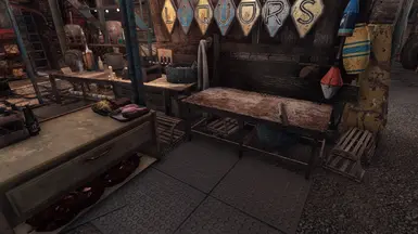 Fish Gutting Area