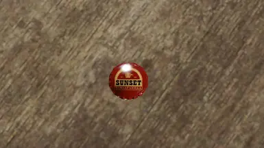 Sunset Sarsaparilla Star Bottle Cap