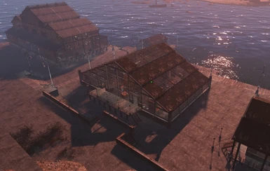 Spectacle Island Player Mansion and Community Center