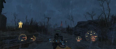 Hud Effects and Rain Effects removed