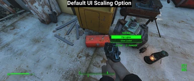 Default UI Scaling Option