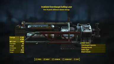 Gatling Laser with new ammo