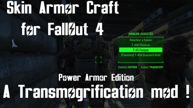 Skin Armor Craft for FallOut 4   Power Armor Edition   V3 FHD