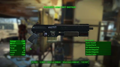 M37 Shotgun Upgraded