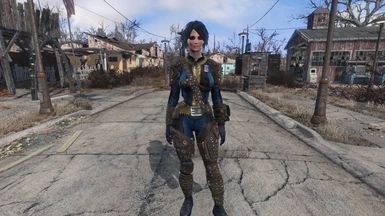 Vault Suit and Leather