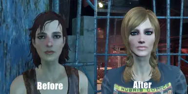 Cait before and after