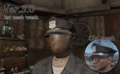 Police Officer Hat Tweak
