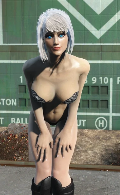 Novabodysuit Cbbe Bodyslide Physics Nude Replacer At Fallout 4