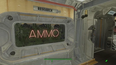 Entrance to the ammo room