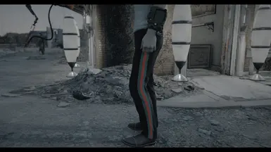 WIP Gucci Striped Pants Left