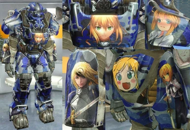 fallout 4 anime power armor