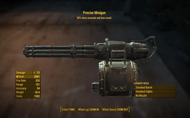 Precise Minigun