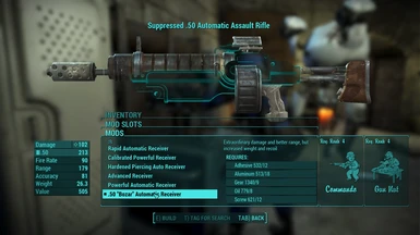 Armor and Weapon Buffs - Assault Rifle