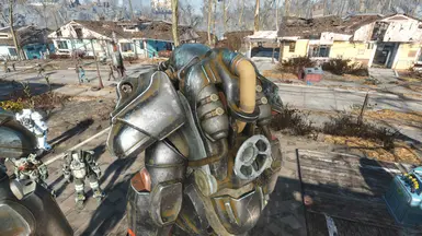 Tank and rear handle details on BoS Armor