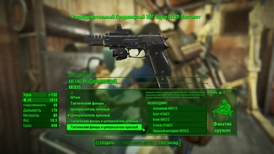 Example of translate in workshop menu the firearms mods 11