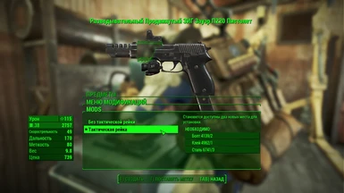 Example of translate in workshop menu the firearms mods 14