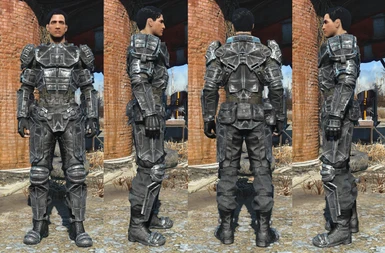 Modified Minuetmen Extremist Armor Black