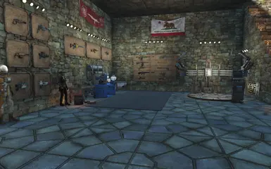 Populated - Weapon racks