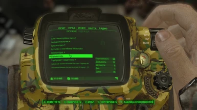 Example of translate in pip-boy menu the description of C-4 explosives 1