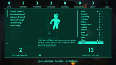 Fallout 4 perk chat