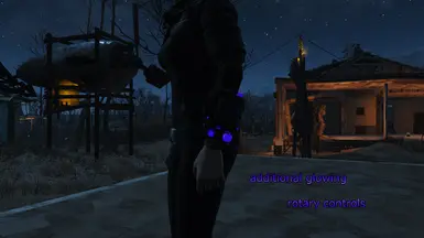 additional glowing rotary controls